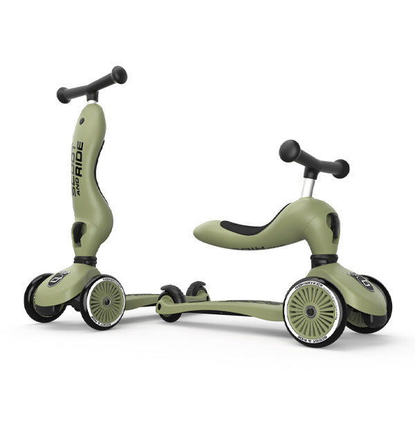 Highwaykick 1 Olive Scoot & Ride