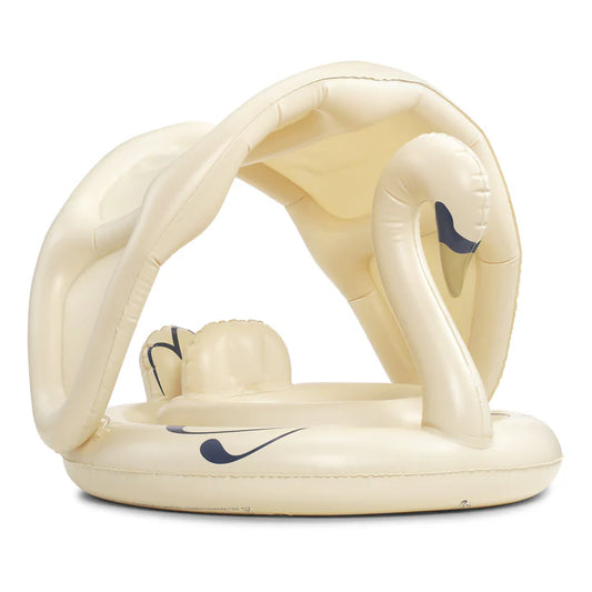 Baby Swim Ring with Canopy & Backrest - Swan