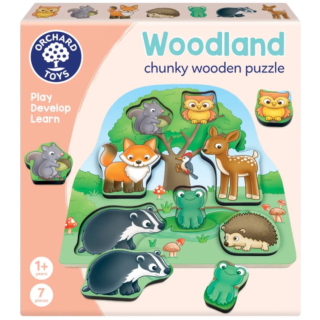 Woodland Chunky Wooden Puzzle