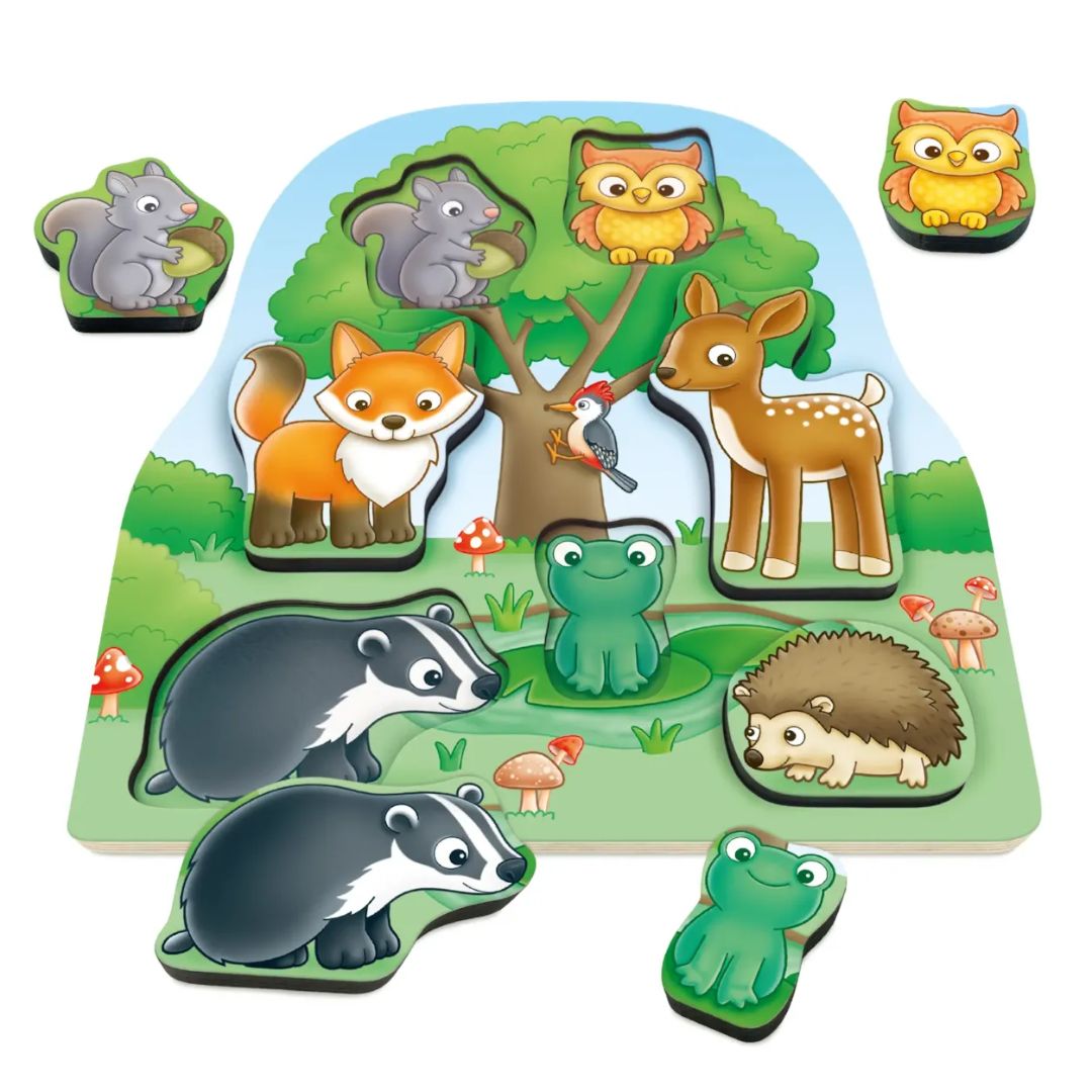 Woodland Chunky Wooden Puzzle