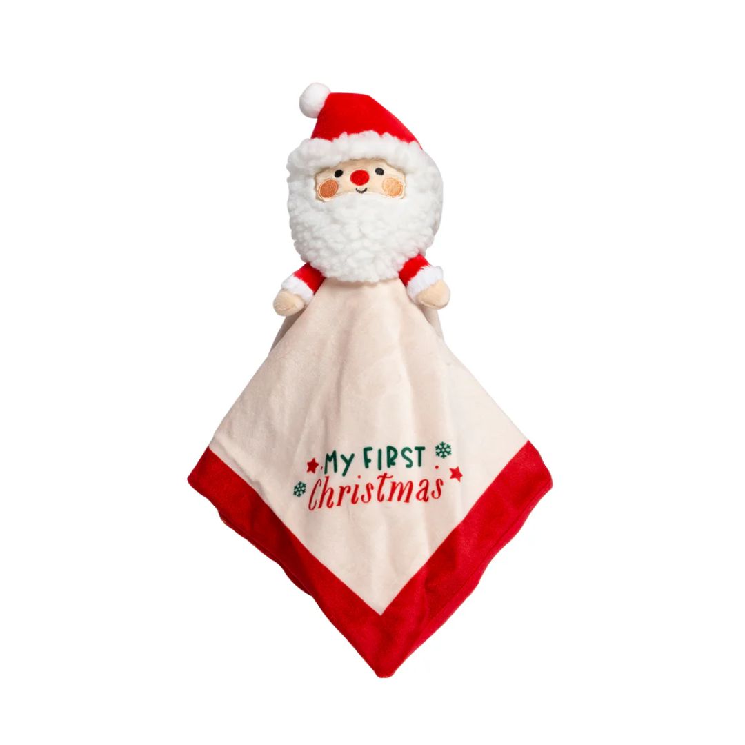 Baby's First Christmas Santa Snuggle Blanket
