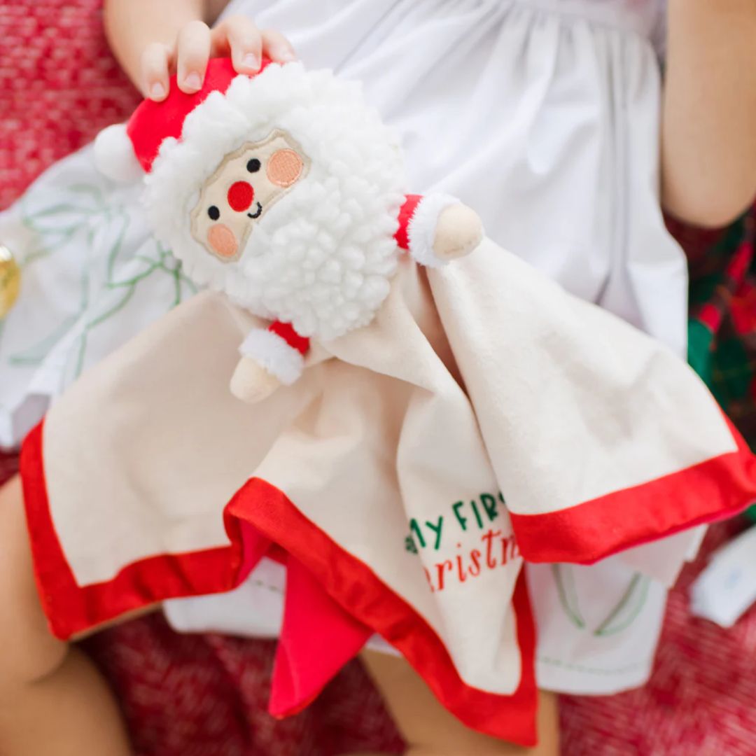Baby's First Christmas Santa Snuggle Blanket