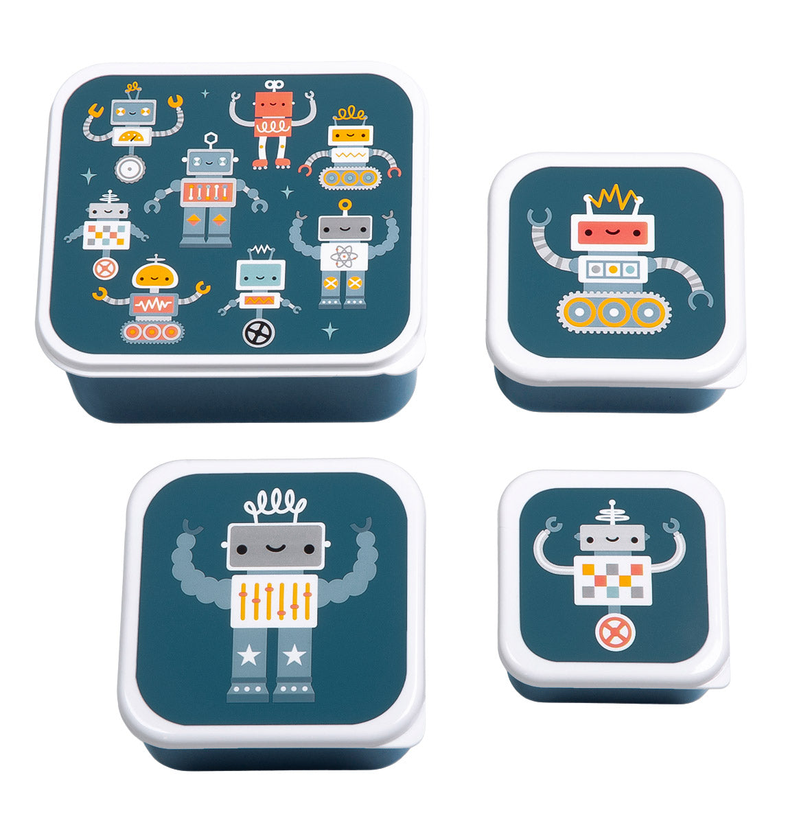 Lunch & Snack Box Set -  Robots