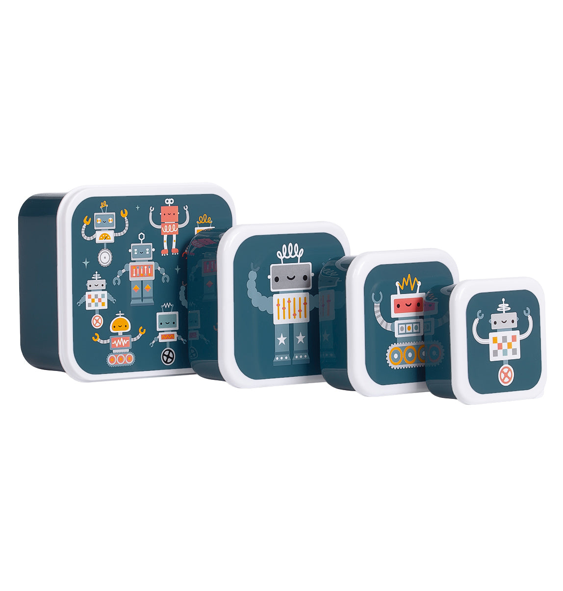 Lunch & Snack Box Set -  Robots