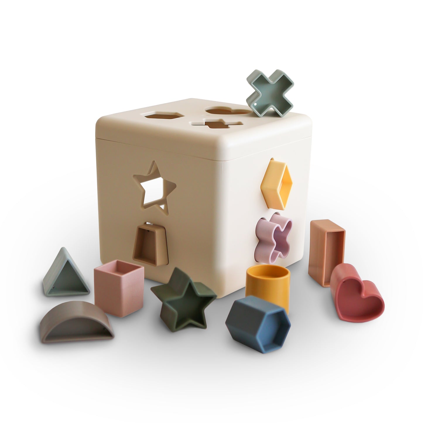 Shape Sorting Box Mushie
