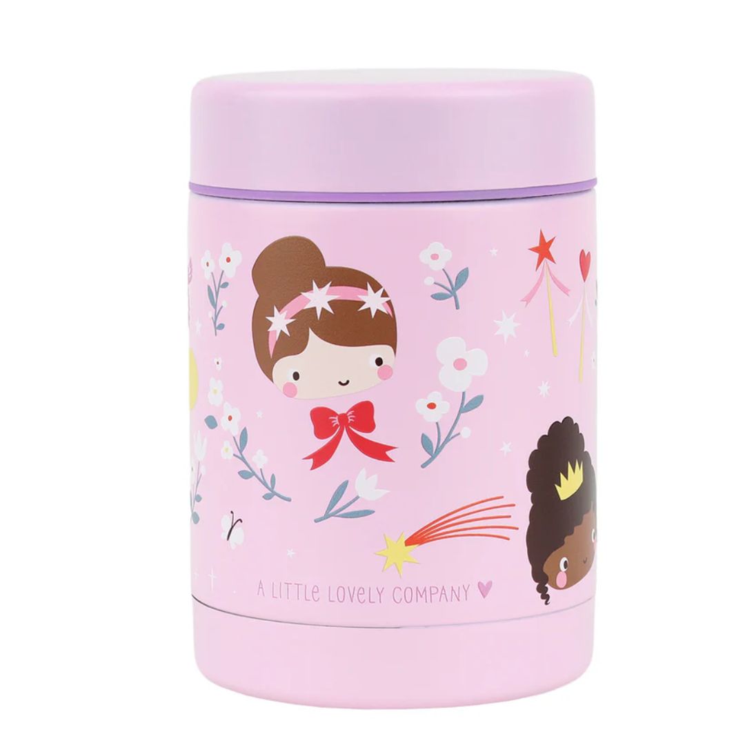 Stainless Steel Food Jar - Princesses