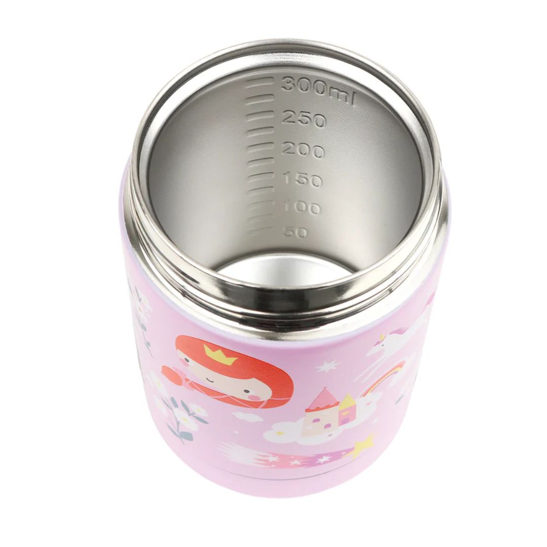 Stainless Steel Food Jar - Princesses