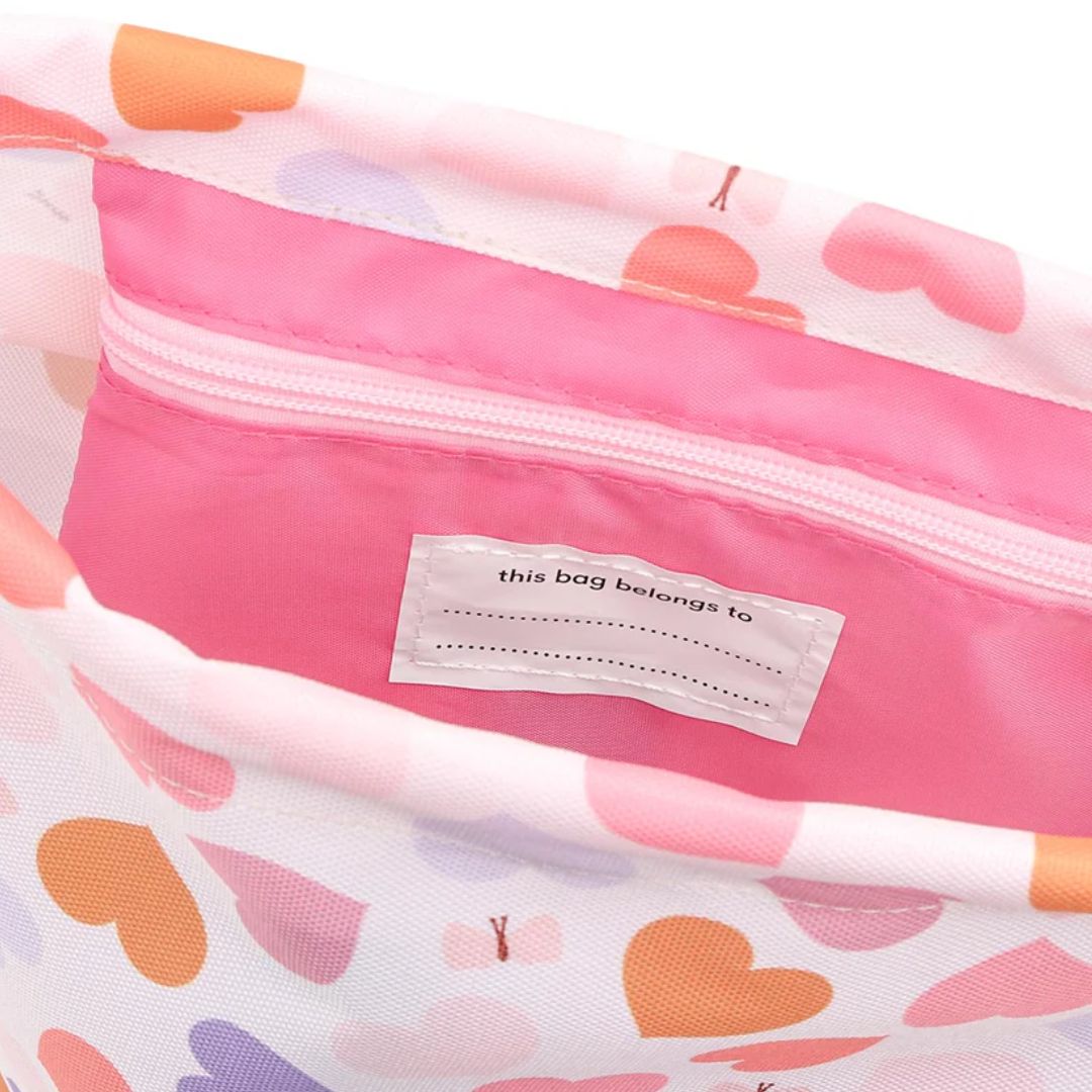 Drawstring Bag - Hearts