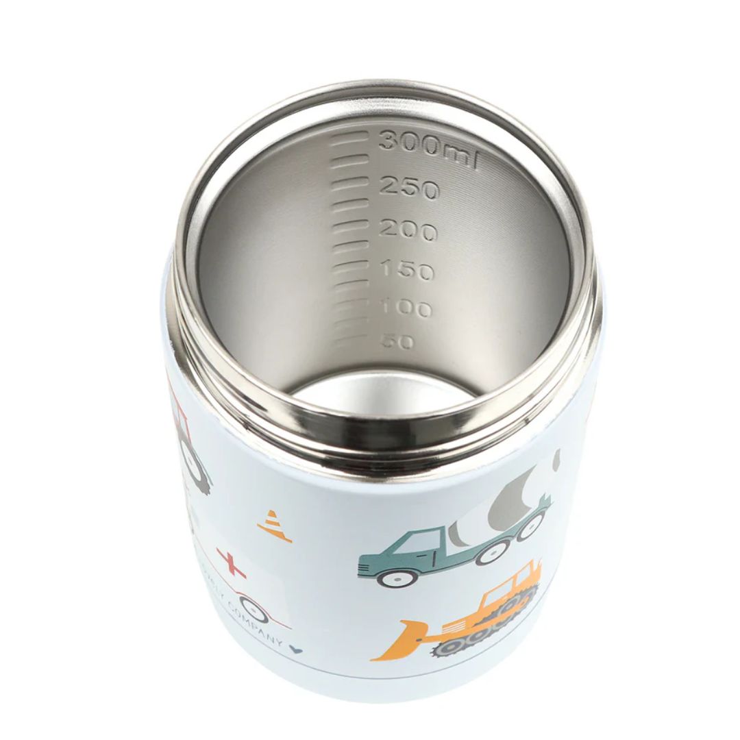 Stainless Steel Food Jar - Vehicles
