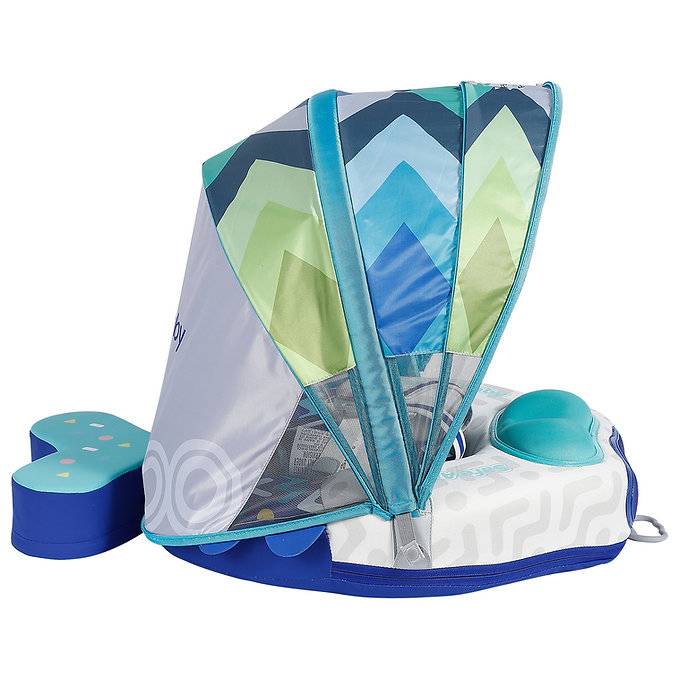 Mambobaby Float with Canopy – Blue