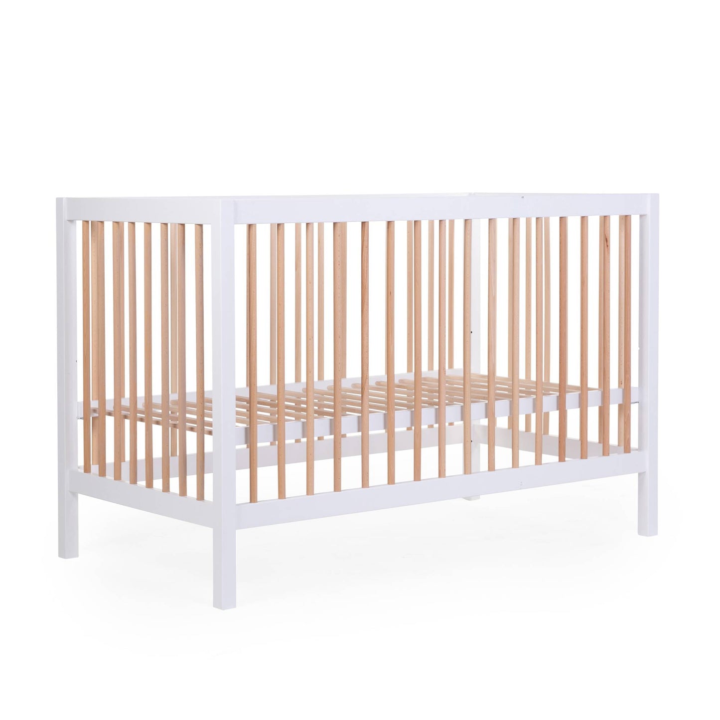 Bed Cot 97 60x120 - White/Natural Childhome