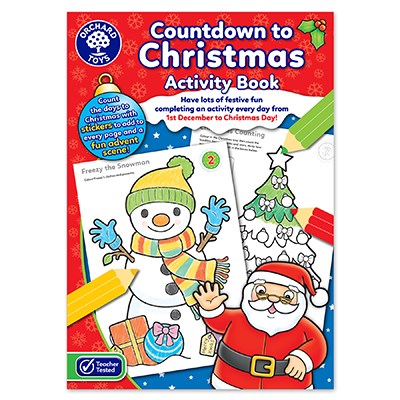 Colouring & Activity Book - Countdown to Christmas