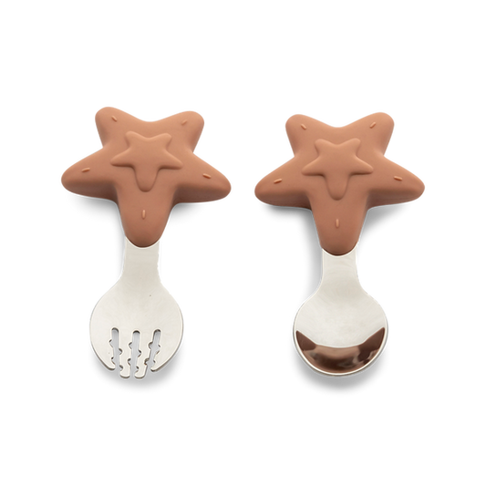 Training Spoon & Fork - Starfish