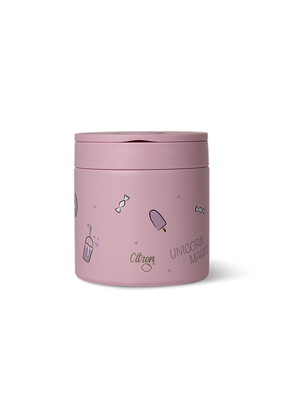 Insulated Food Jar 350ml - Stormy Unicorn
