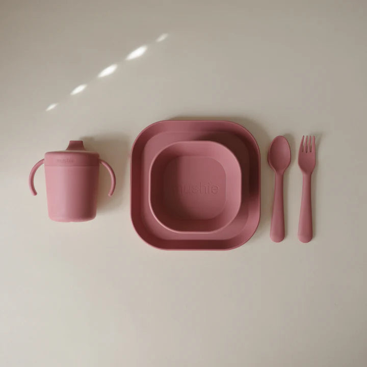 Dinner Bowl Dusty Rose Mushie