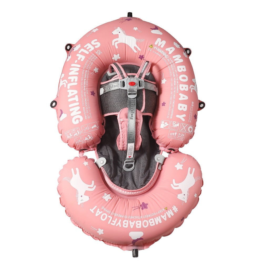 Mambobaby Self-inflating Chest Float – Unicorn