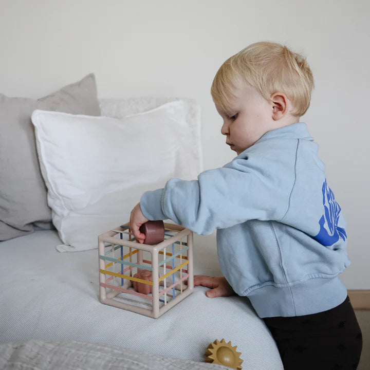 Elastic Shape Sorter Mushie