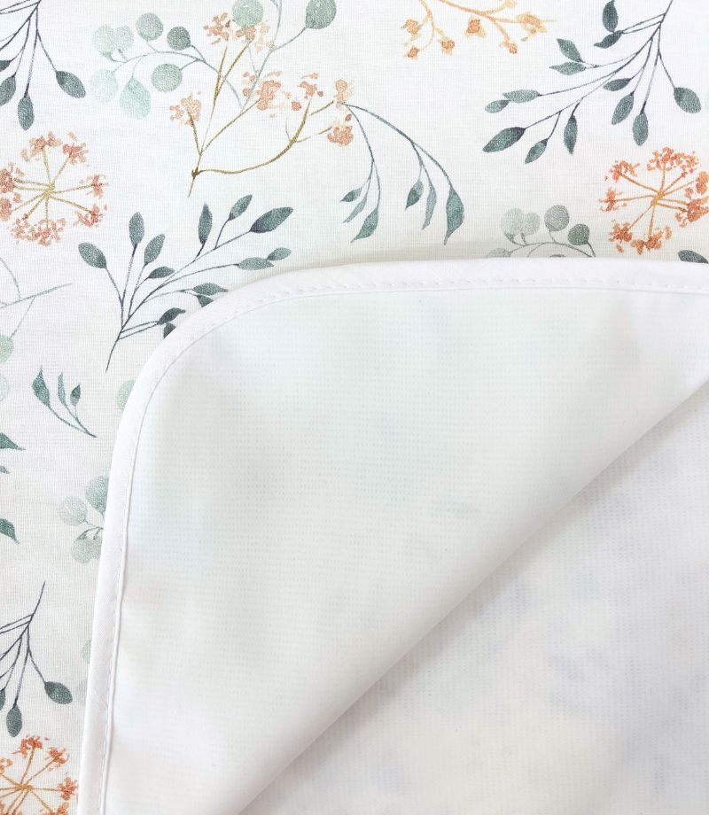 Waterproof Changing Pad Botanical Breeze Tiny Toes