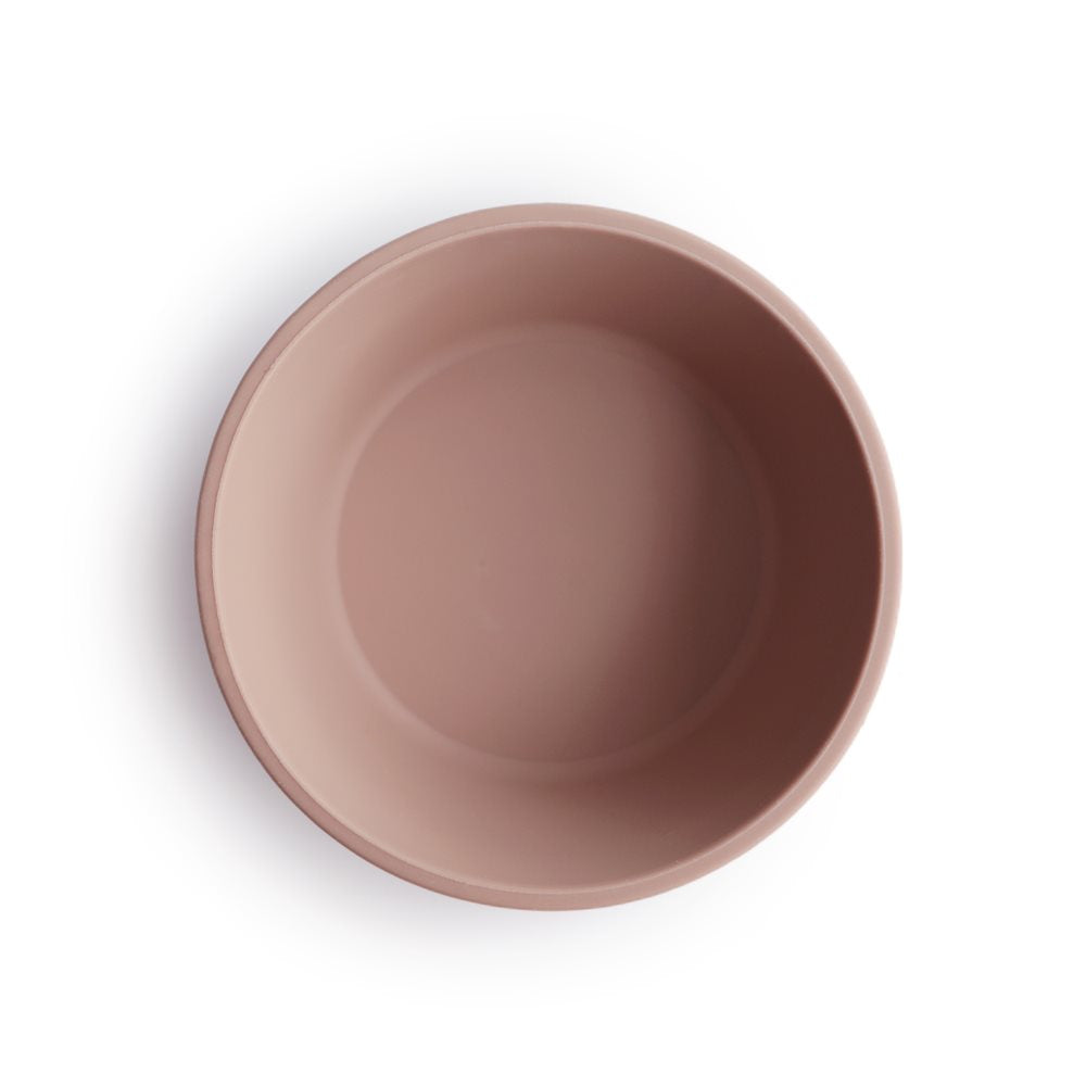 Silicone Bowl Blush Mushie