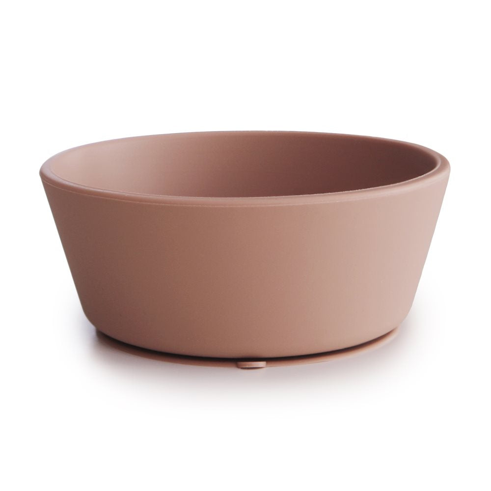 Silicone Bowl Blush Mushie
