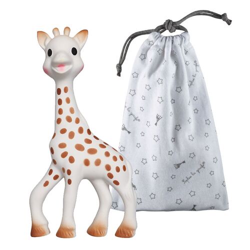 Sophie La Giraffe & her pouch