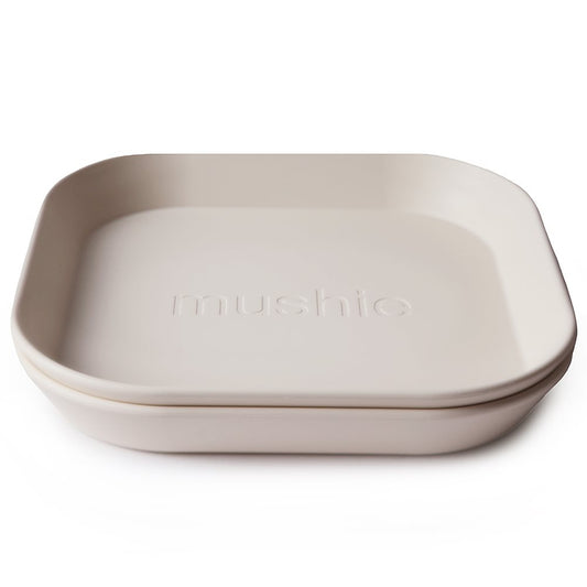 Dinner Plate Ivory Mushie