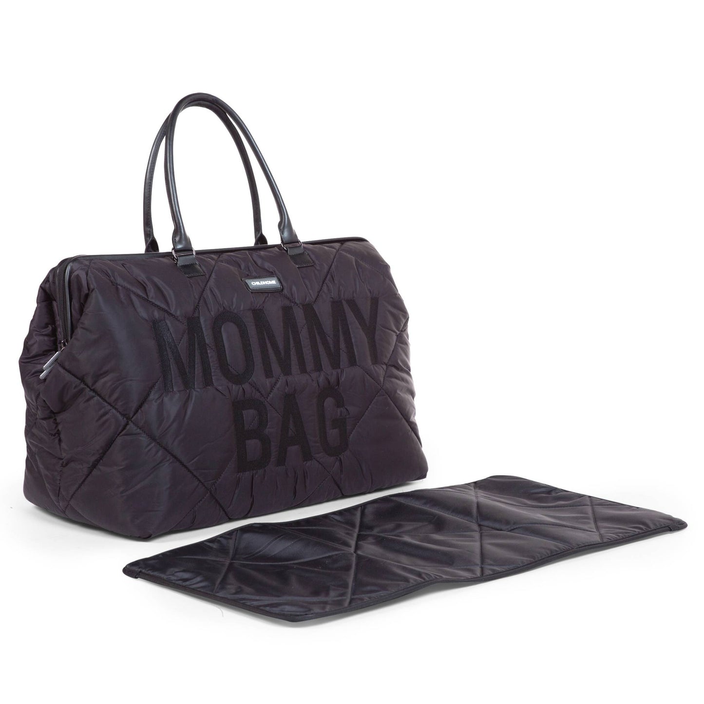 Mommy Bag Puffered Black Childhome