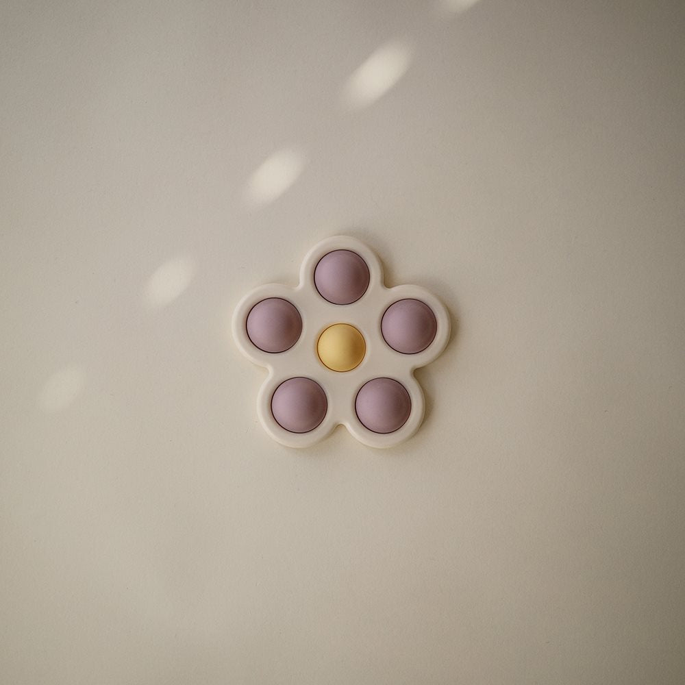Flower Press Toy Soft Lilac Mushie