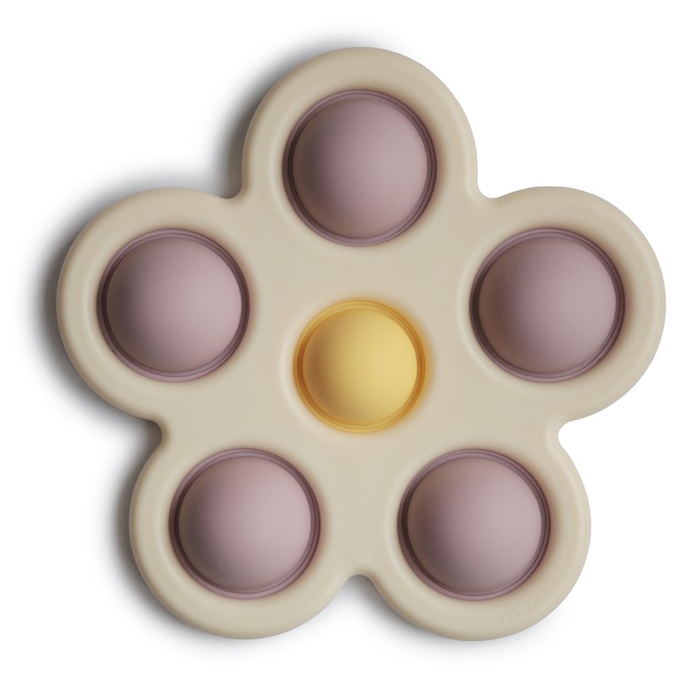 Flower Press Toy Soft Lilac Mushie