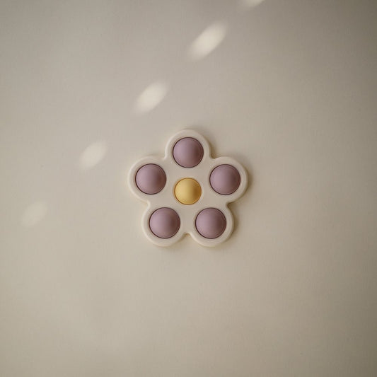 Flower Press Toy Soft Lilac Mushie