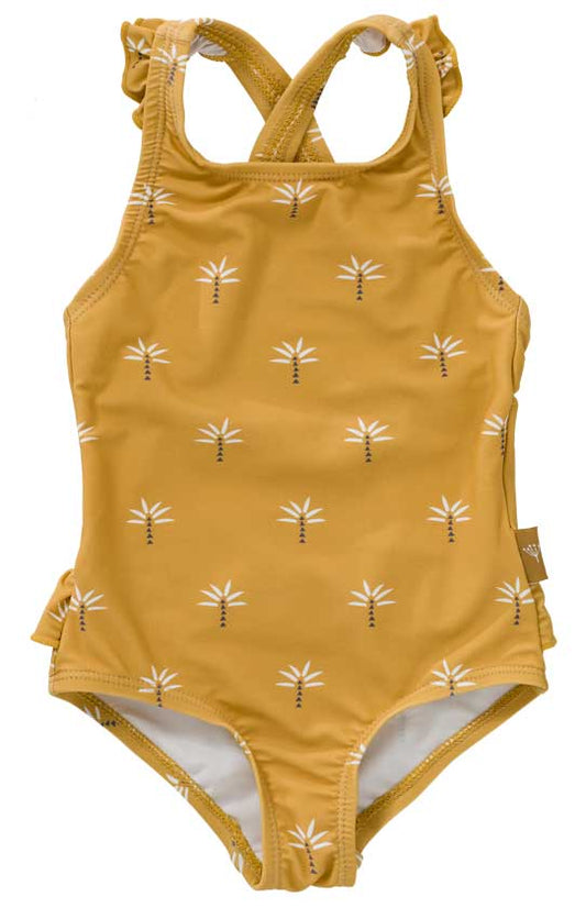 One-piece Swimsuit Ochre